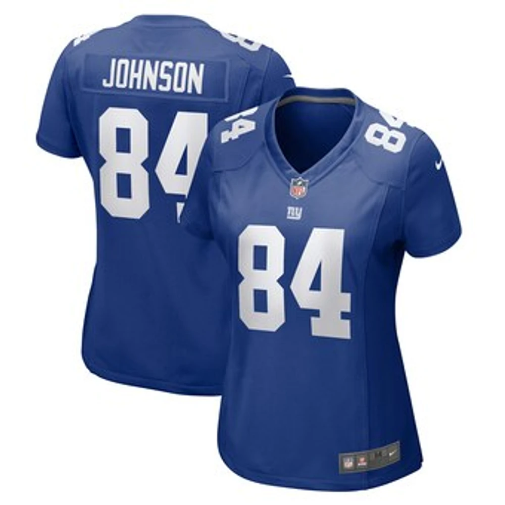 Women's Nike Marcus Johnson Royal New York Giants Home Game Player Jersey