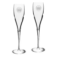 Emporia State Hornets 6oz. 2-Piece Luigi Bormioli Toasting Glass Set