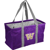 Washington Huskies Crosshatch Picnic Caddy Tote Bag