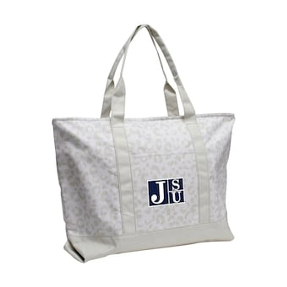 Jackson State Tigers Leopard Pattern Tote