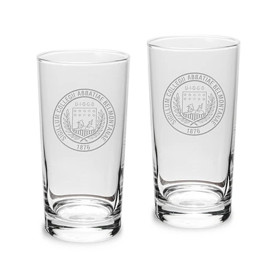 Belmont Abbey Crusaders 10oz. 2-Piece Highball Glass Set