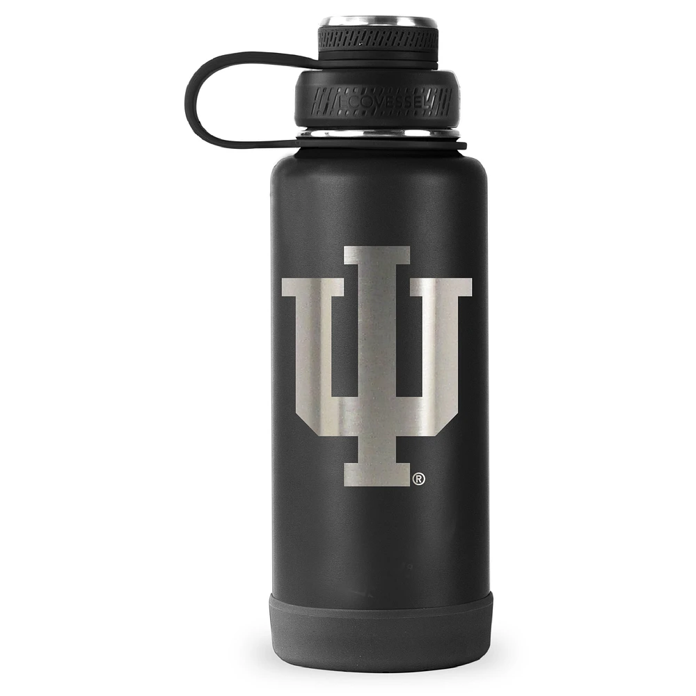Black Indiana Hoosiers 32oz. EcoVessel Boulder Bottle