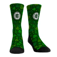 Rock Em Socks LA Clippers St. Paddy's Day Shamrock Crew Socks