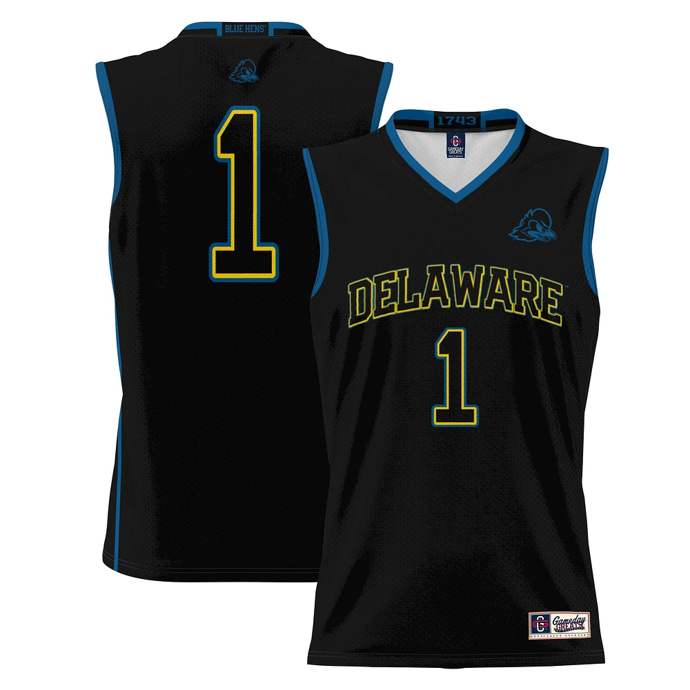 Youth GameDay Greats #1 Delaware Fightin' Blue Hens Lightweight Basketball Jersey