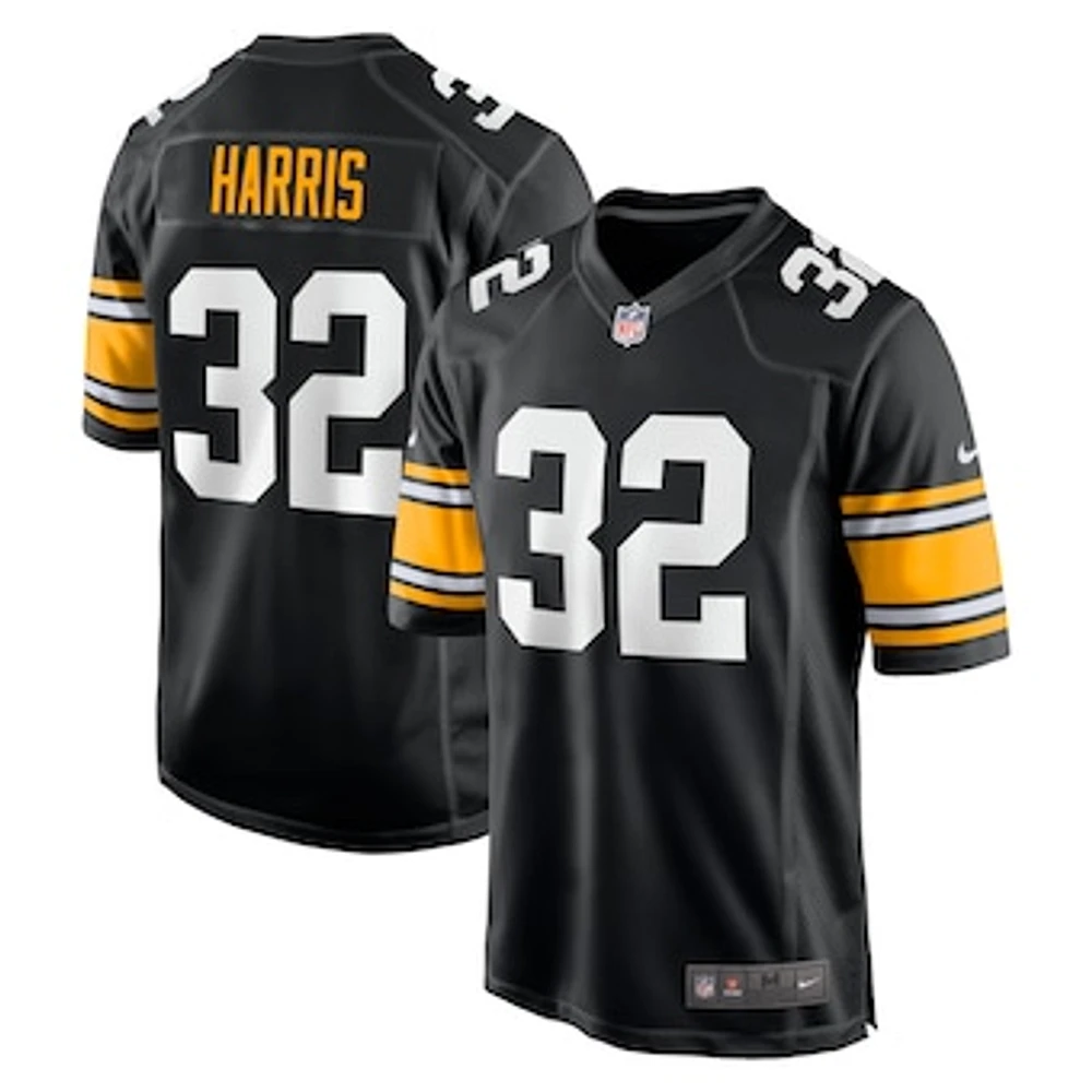 Men's Nike Franco Harris Black Pittsburgh Steelers Alternate Retired Player Jersey