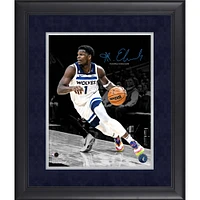Anthony Edwards Minnesota Timberwolves Facsimile Signature Framed 11" x 14" Spotlight Photograph