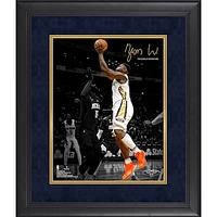 Zion Williamson New Orleans Pelicans Facsimile Signature Framed 11" x 14" Spotlight Photograph