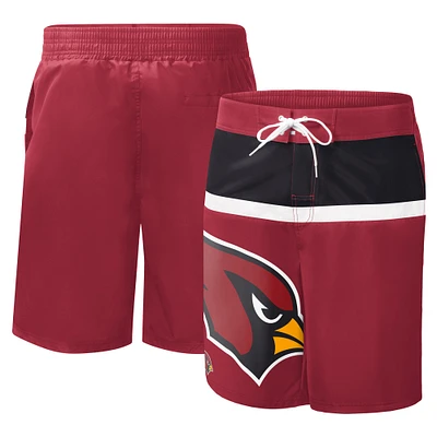 Men's G-III Sports by Carl Banks Cardinal Arizona Cardinals Sea Wind Swim Trunks