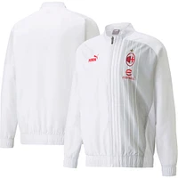 Men's Puma White AC Milan 2022/23 Pre-Match Full-Zip Jacket