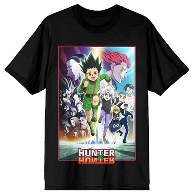 Unisex BIOWORLD Black Hunter × Characters T-Shirt