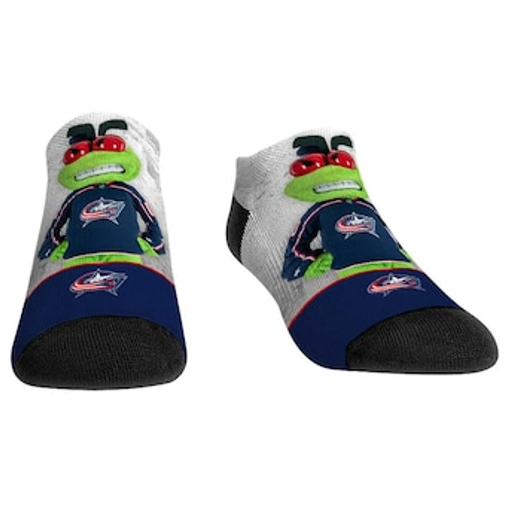 Unisex Rock Em Socks Columbus Blue Jackets Mascot Walkout Low Cut Socks