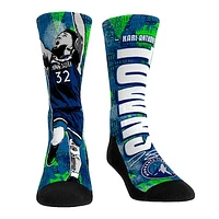 Unisex Rock Em Socks Karl-Anthony Towns Minnesota Timberwolves Big Player Crew Socks