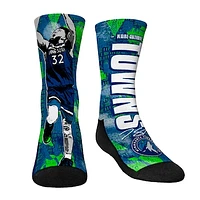 Youth Rock Em Socks Karl-Anthony Towns Minnesota Timberwolves Big Player Crew Socks