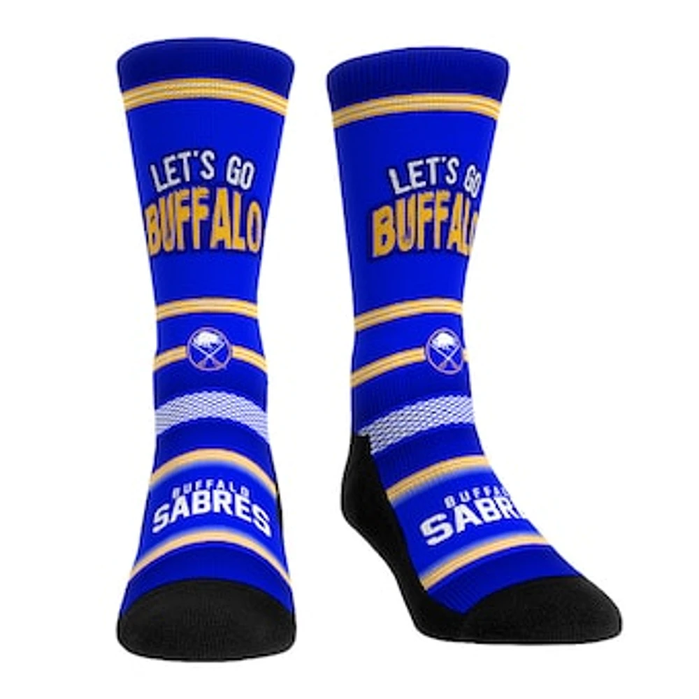 Unisex Rock Em Socks Buffalo Sabres Team Slogan Crew