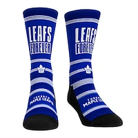 Unisex Rock Em Socks Toronto Maple Leafs Team Slogan Crew Socks