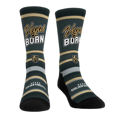 Unisex Rock Em Socks Vegas Golden Knights Team Slogan Crew