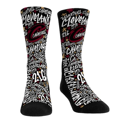 Unisex Rock Em Socks Cleveland Cavaliers Graffiti Crew Socks