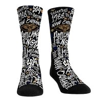 Unisex Rock Em Socks New Orleans Pelicans Graffiti Crew Socks