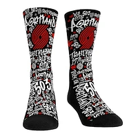 Unisex Rock Em Socks Portland Trail Blazers Graffiti Crew