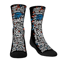 Youth Rock Em Socks  Oklahoma City Thunder Graffiti Crew Socks