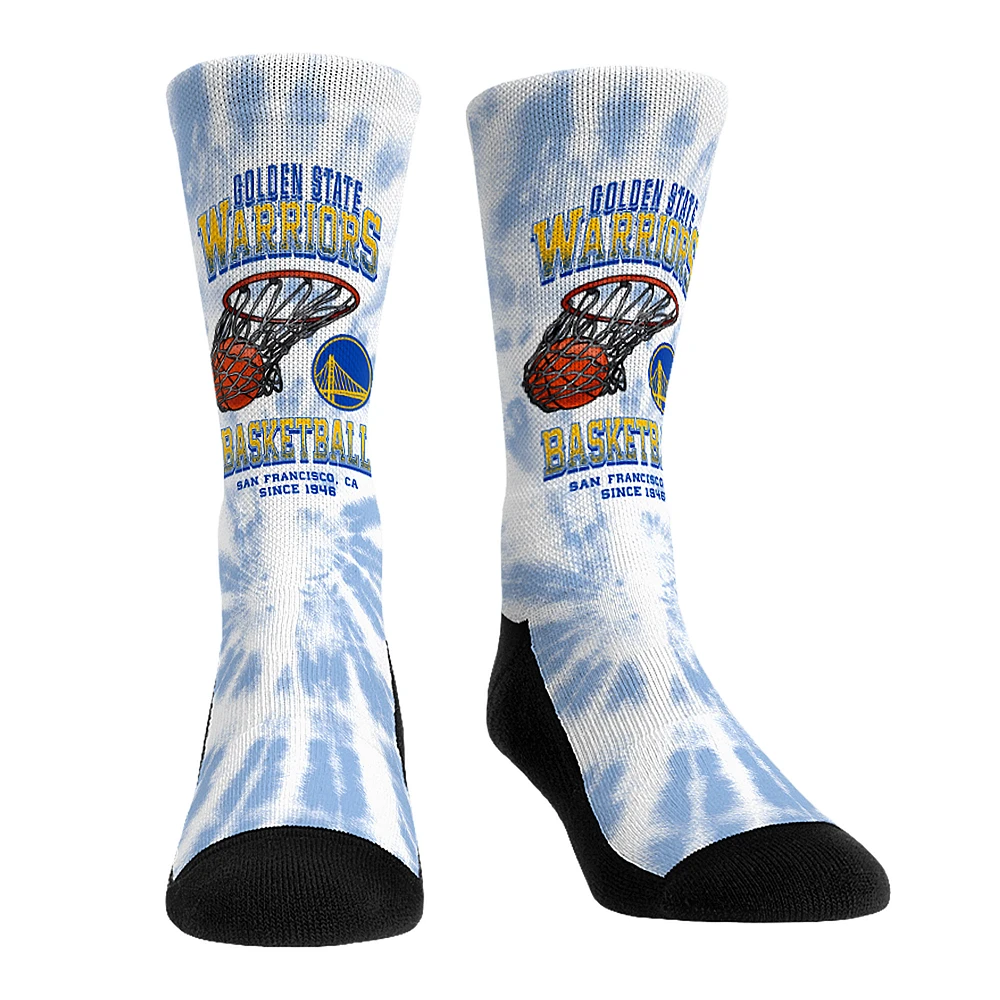 Unisex Rock Em Socks Golden State Warriors Vintage Hoop Crew