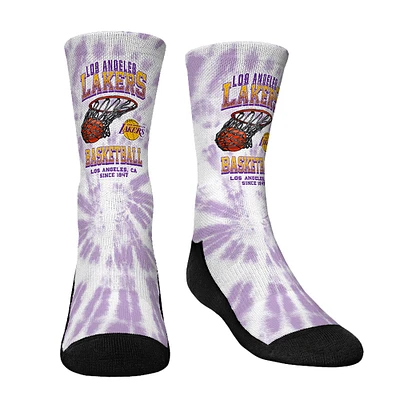 Youth Rock Em Socks  Los Angeles Lakers Vintage Hoop Crew Socks