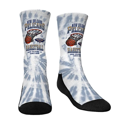 Youth Rock Em Socks  New Orleans Pelicans Vintage Hoop Crew Socks