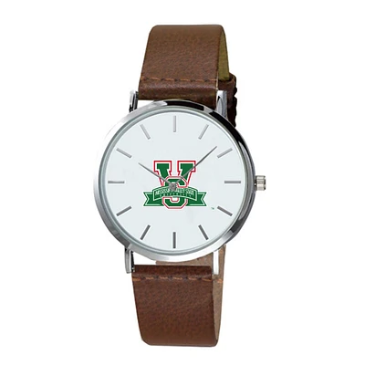 Mississippi Valley State Delta Devils Plexus Brown Leather Watch