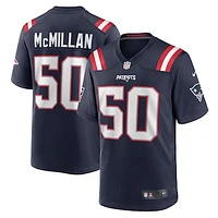 Men's Nike Raekwon McMillan Navy New England Patriots Home Game Player Jersey