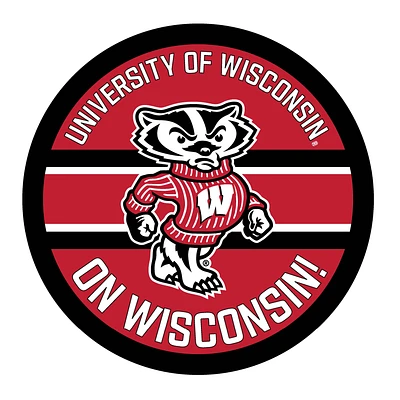 Wisconsin Badgers 15" Round LED Lit Wall Sign