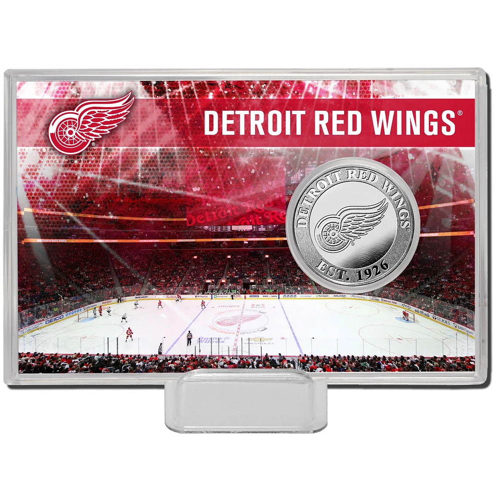 Highland Mint Detroit Red Wings Team History - Coin Card