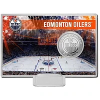 Highland Mint Edmonton Oilers Team History - Coin Card