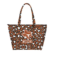 Texas Longhorns Leopard Weekender Tote Bag