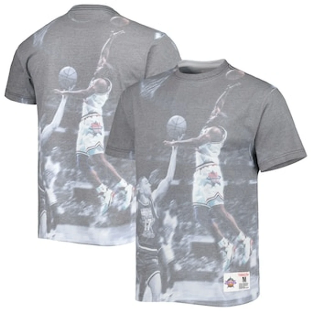 Men's Mitchell & Ness Golden State Warriors Above the Rim Graphic T-Shirt