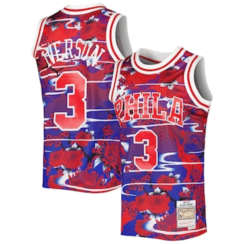 Men's Mitchell & Ness Allen Iverson Philadelphia 76ers 1996/97 Hardwood Classics Lunar New Year