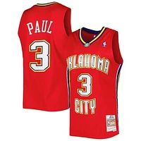 Men's Mitchell & Ness Chris Paul Red New Orleans Hornets 2006/07 Hardwood Classics Swingman Jersey