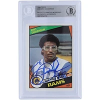Eric Dickerson Los Angeles Rams Autographed 1984 Topps #280 Beckett Fanatics Witnessed Authenticated Rookie Card with "HOF 99" Inscription