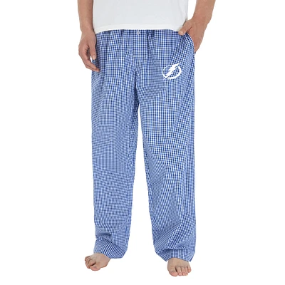 Men's Concepts Sport Blue Tampa Bay Lightning Traditional Woven Pants