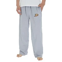 Men's Concepts Sport Gray Anaheim Ducks Traditional Woven Pants