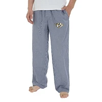 Men's Concepts Sport Navy Nashville Predators Traditional Woven Pants