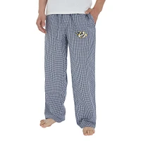 Men's Concepts Sport Navy Nashville Predators Traditional Woven Pants