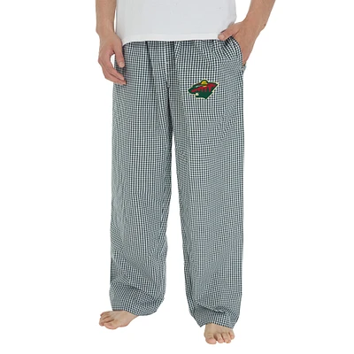 Men's Concepts Sport Green Minnesota Wild Traditional Woven Pants
