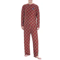 Men's Concepts Sport Red St. Louis Blues Holly Knit Long Sleeve Top & Pants Set