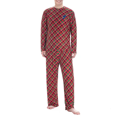 Men's Concepts Sport Red St. Louis Blues Holly Knit Long Sleeve Top & Pants Set
