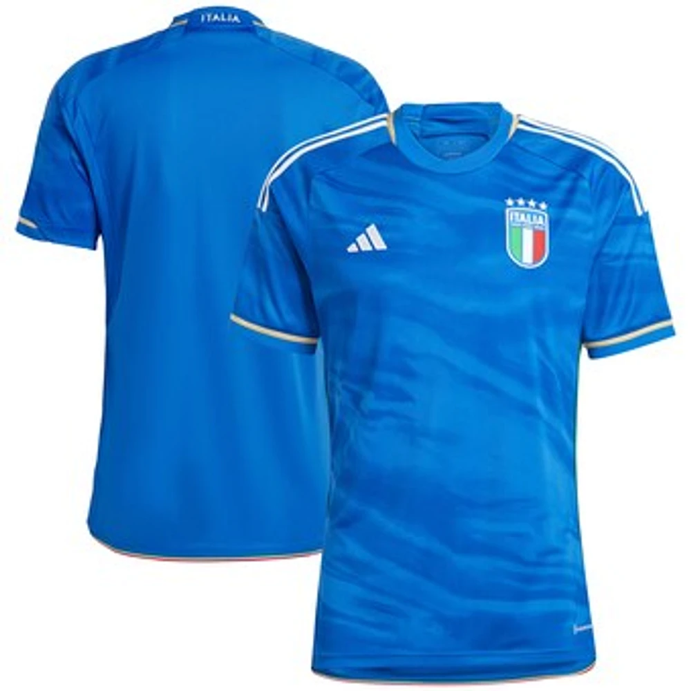 Men's adidas Blue Italy National Team 2023 Home Replica Jersey