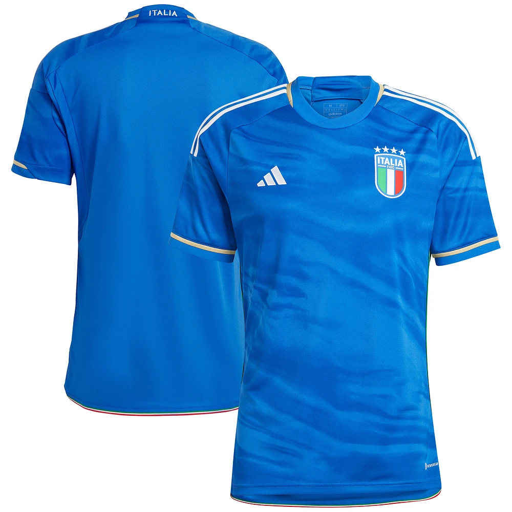 Men's adidas Blue Italy National Team 2023 Home Replica Jersey