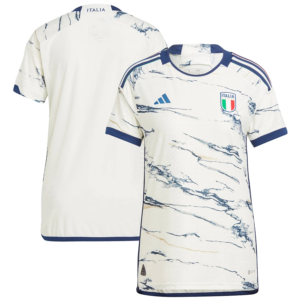 Men's adidas White Italy National Team 2023 Away Authentic Jersey