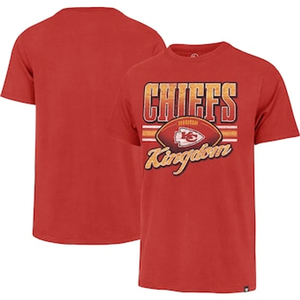 Men's '47 Red Kansas City Chiefs Kingdom Regional Franklin T-Shirt