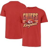 Men's '47 Red Kansas City Chiefs Kingdom Regional Franklin T-Shirt