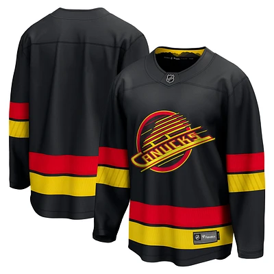 Men's Fanatics Black Vancouver Canucks Alternate - 2022/23 Premier Breakaway Jersey